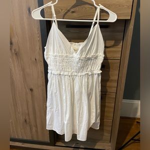 White Ruffle Dress Jessica Simpson, Size XS